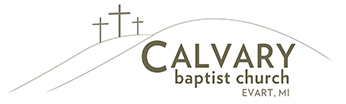 Calvary Baptist Church in Evart, Michigan Logo